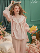 Peach Blossom Pajama Set