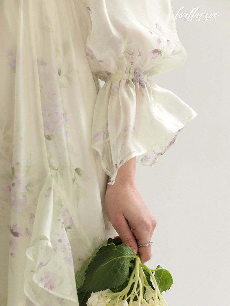 Lavender Haze Petal Dress