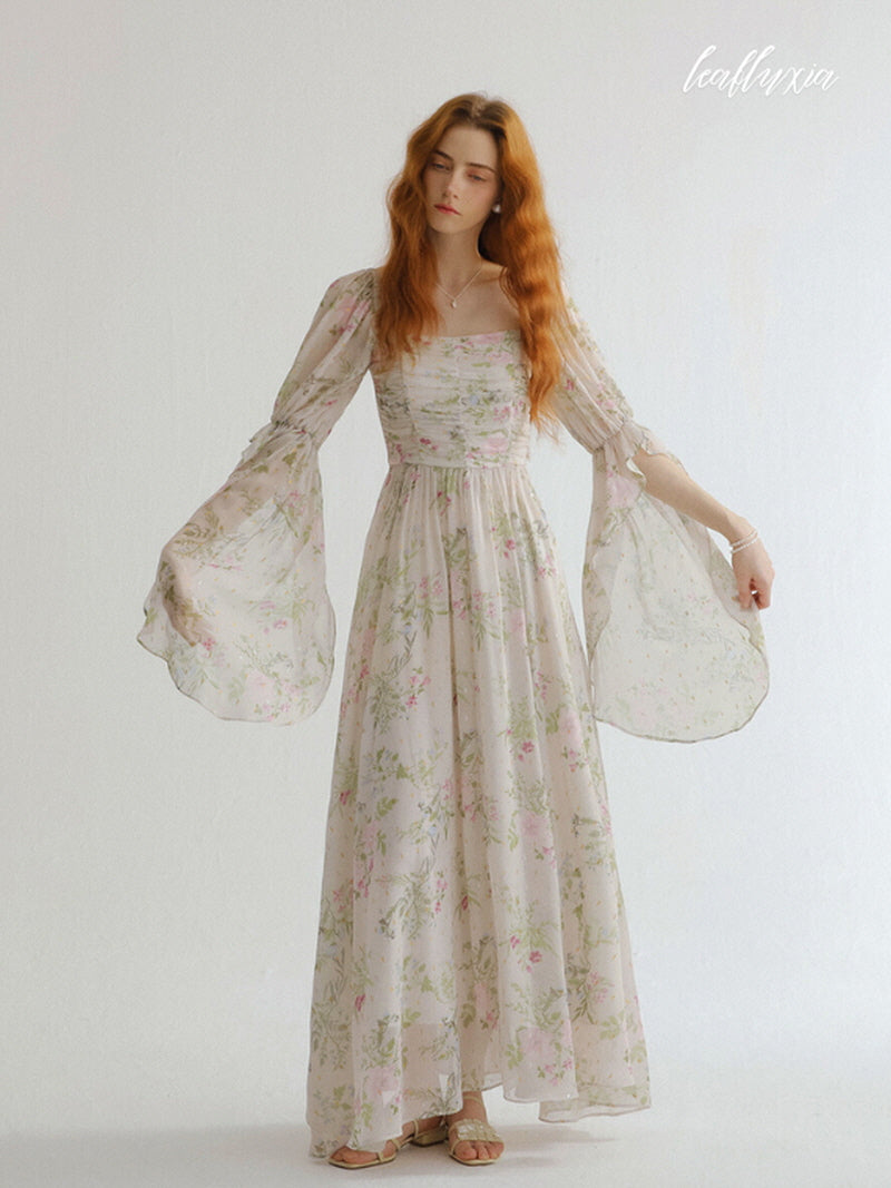 Ethereal Bloom Maxi Dress