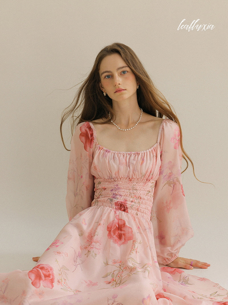 Rosy Bloom Dress