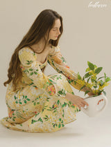 Citrus Grove Blossom Dress