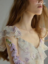 Lilac Meadow Blooms Dress