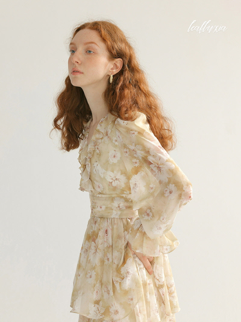 Ethereal Frill Dress