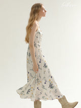 Spring Meadow Floral Dress