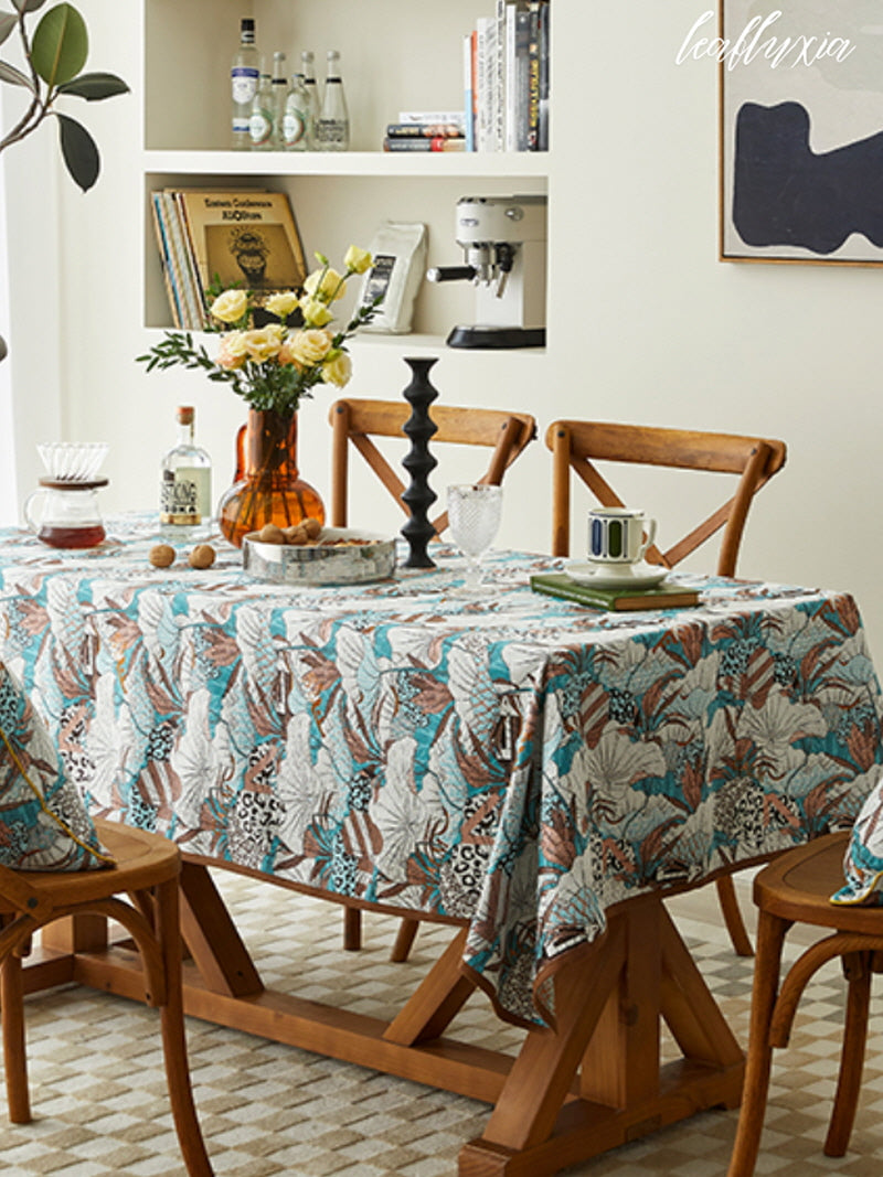 Lotus Harmony Tablecloth