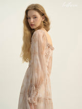 Whispering Breeze Chiffon Dress