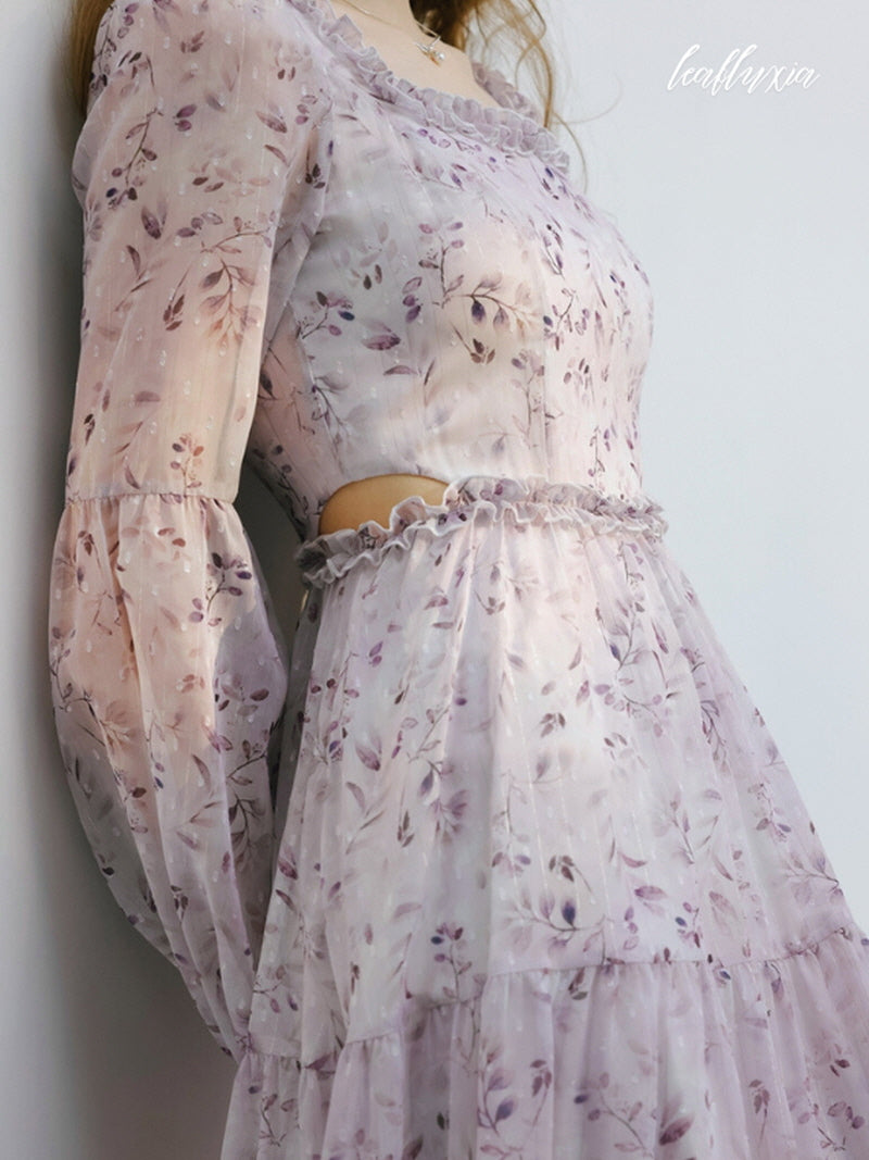 Pastel Lilac Bloom Dress