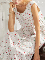 Cherry Blossom Sleeveless Pajama