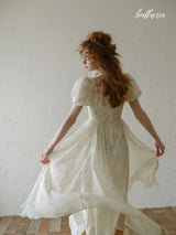 Ethereal Silk Waltz Dress