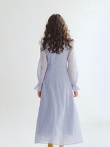 Celeste Chiffon Long Dress