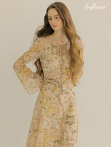 Amber Floral Long Dress