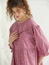 Moonlit Garden Pajama Dress