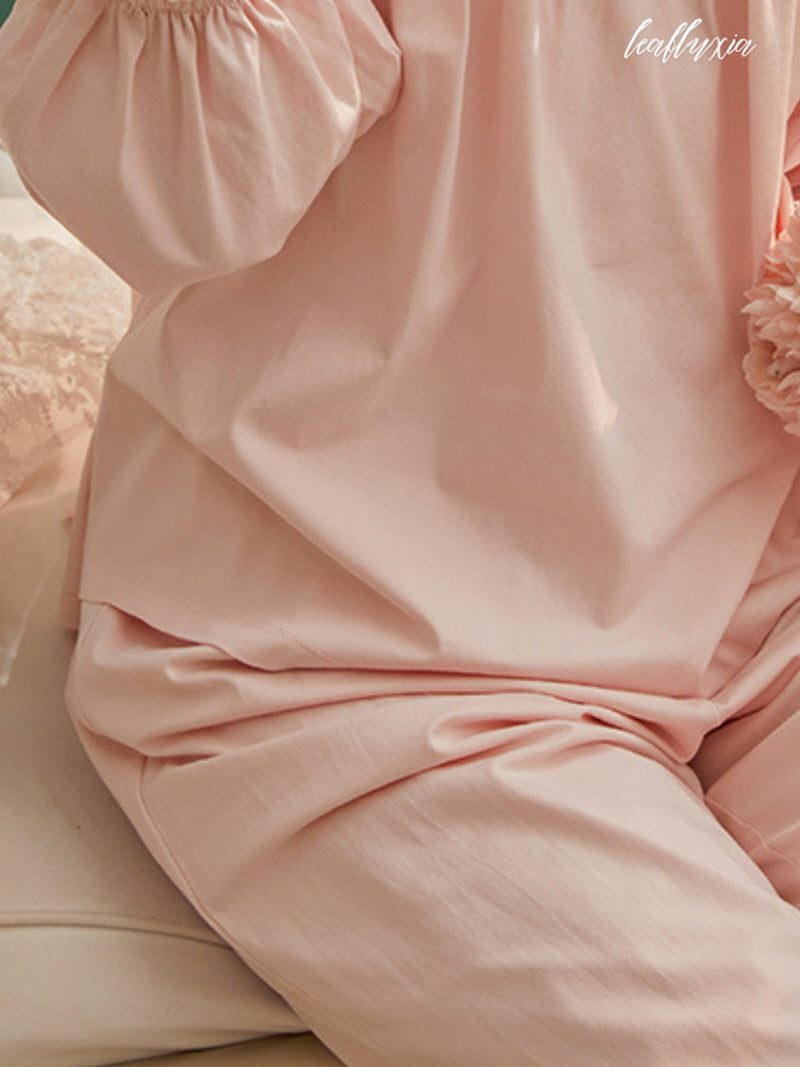 Peach Blossom Pajama Set