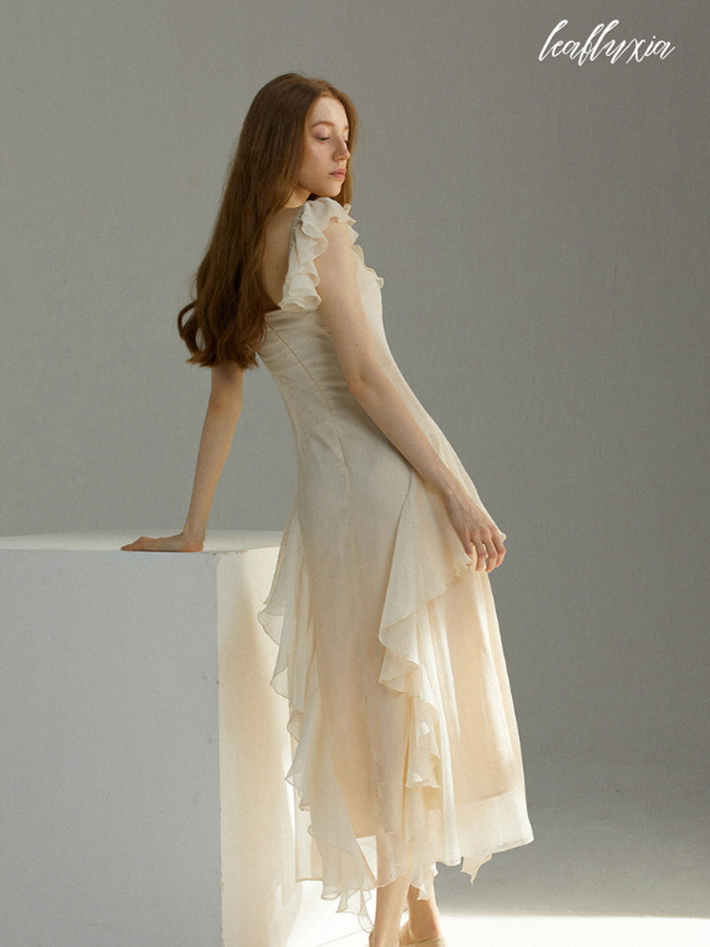 Creamy Elegance Dress