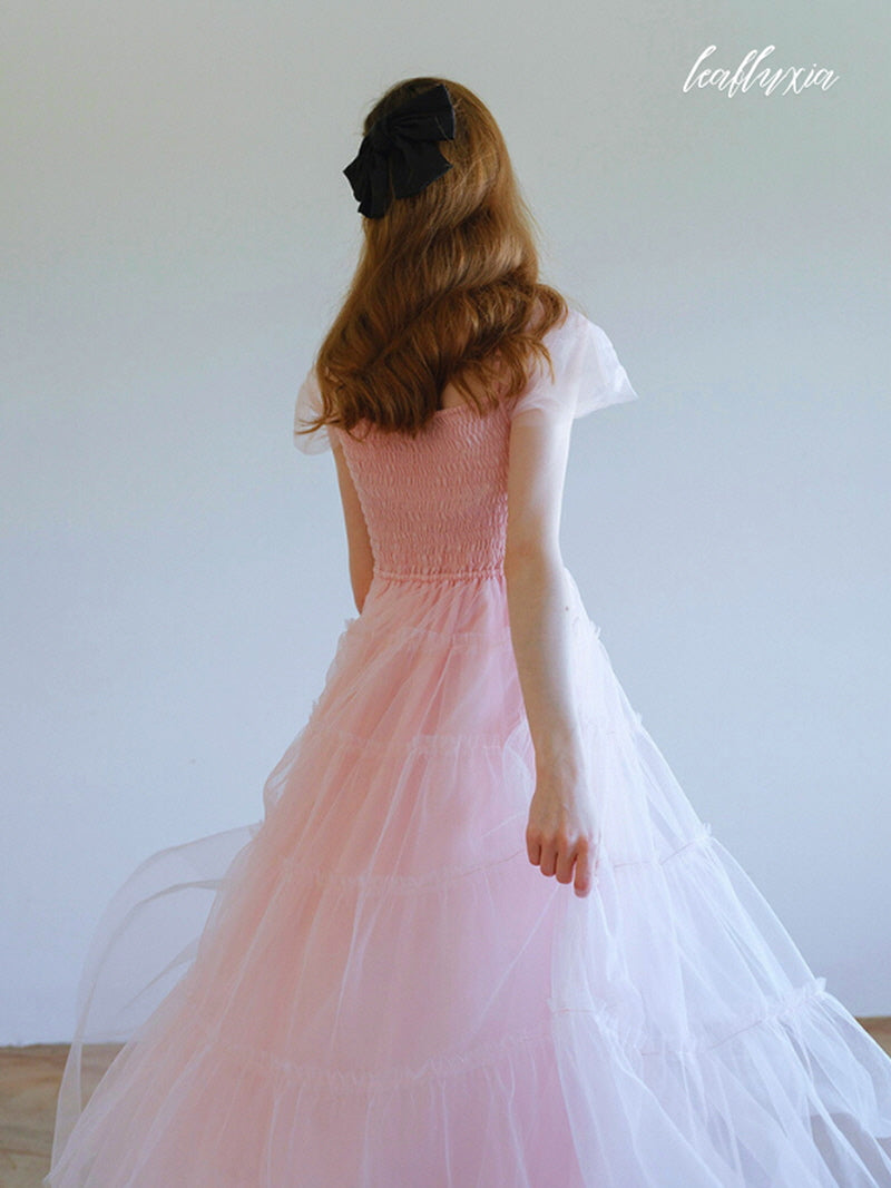 Pastel Bloom Princess Dress