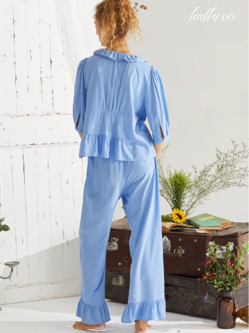 Frill Harmony Lounge & Pajama Set