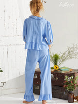 Frill Harmony Lounge & Pajama Set