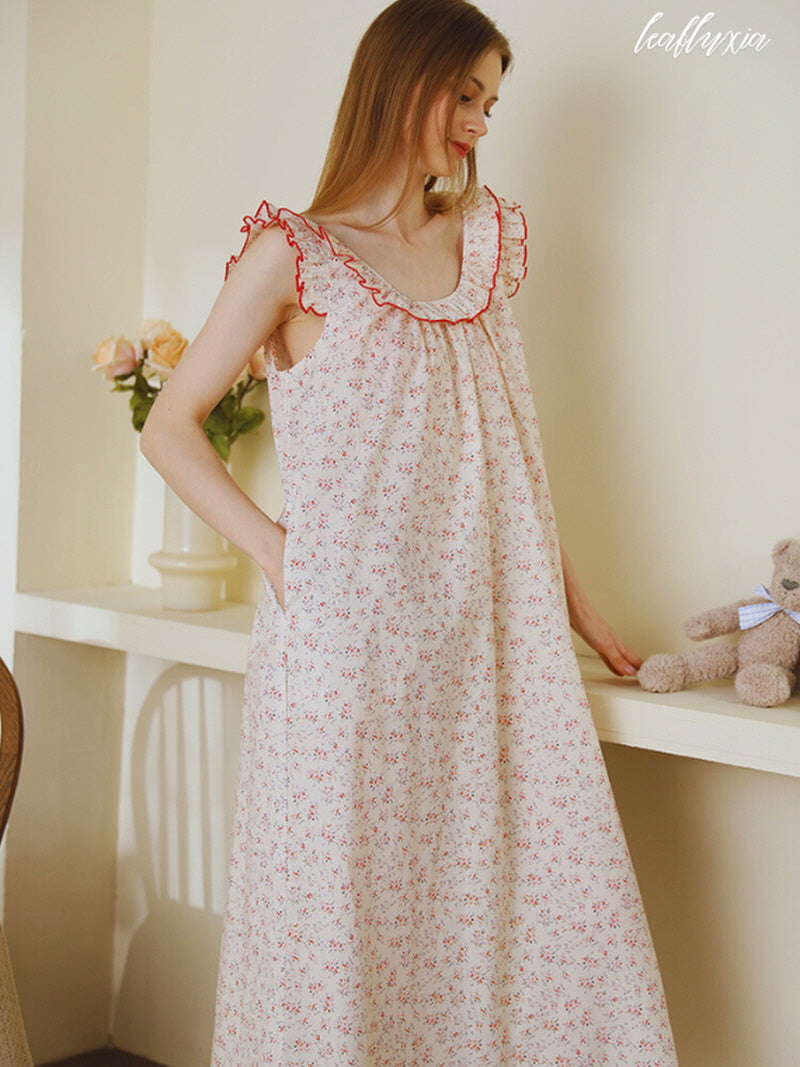 Soft Garden Home Dress