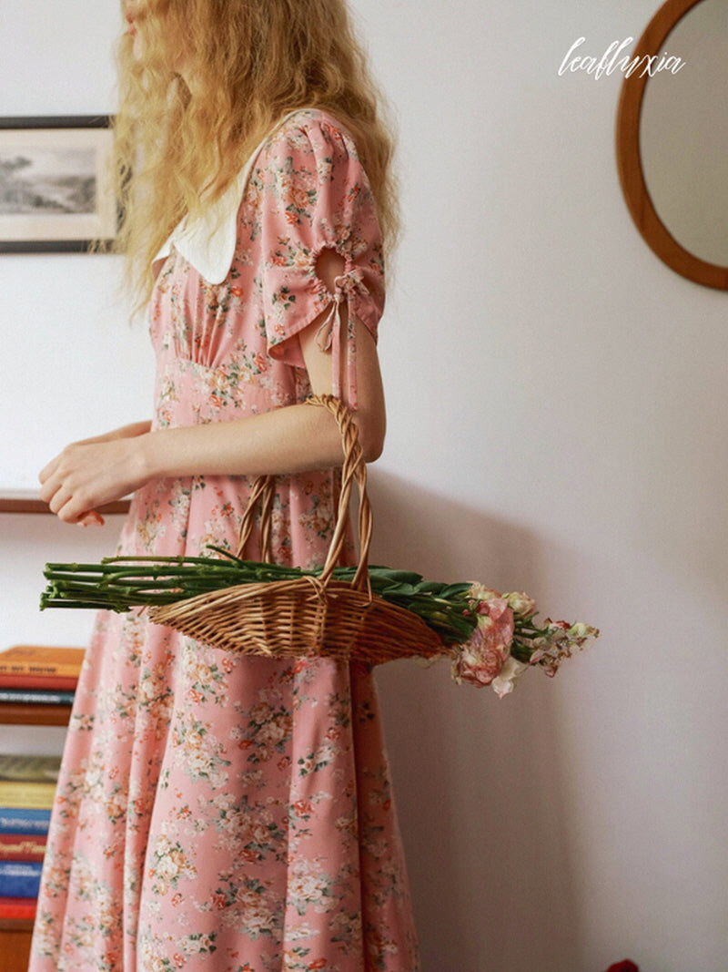 Vintage Rose Tea Dress