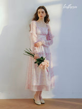 Blushing Petal Harmony Dress