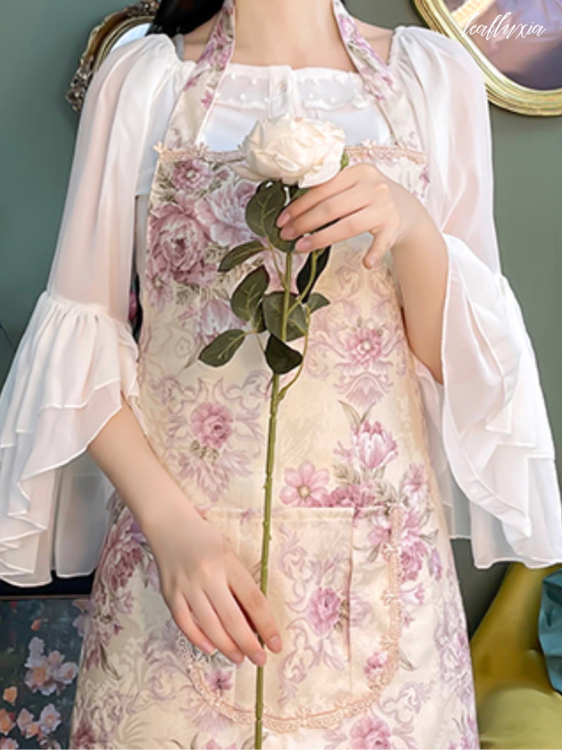 Victorian Bloom Apron