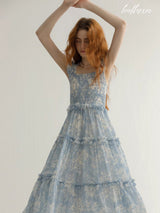 Blue Sky Blossom Dress