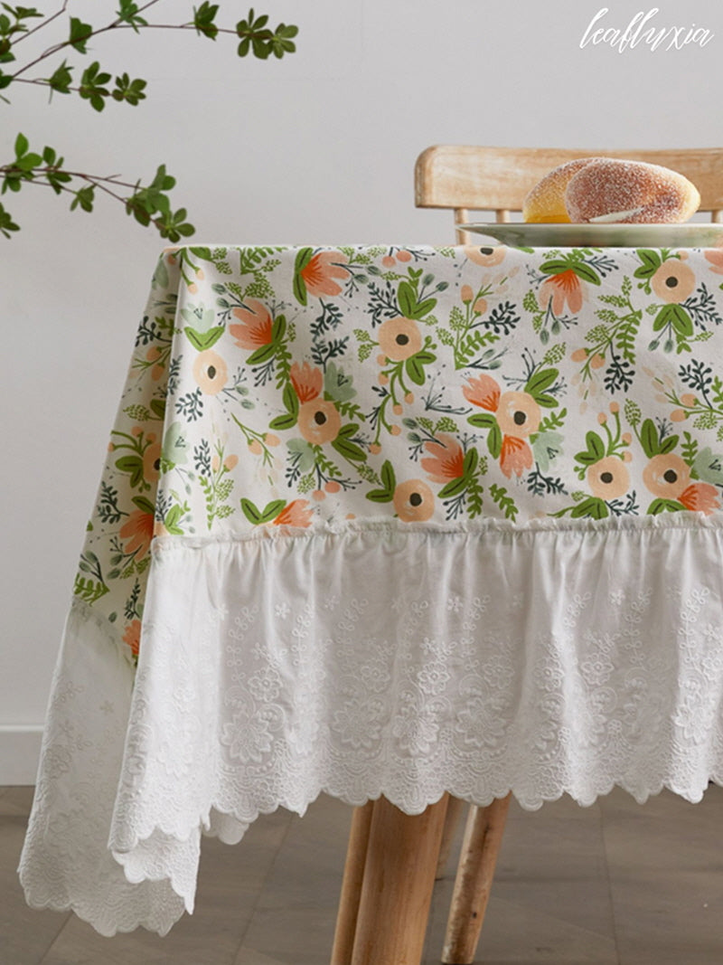 Spring Garden Tablecloth