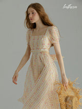 Citrus Blossom Cottage Dress