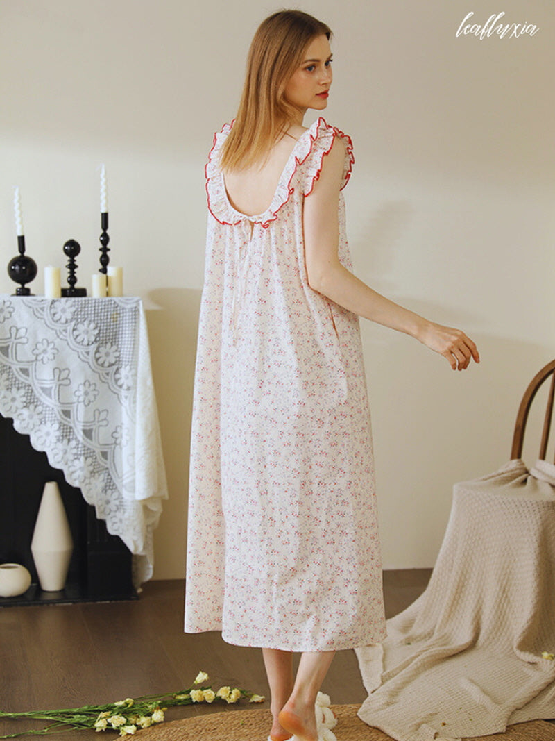 Soft Garden Home Dress