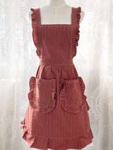 Ruffle Bloom Apron