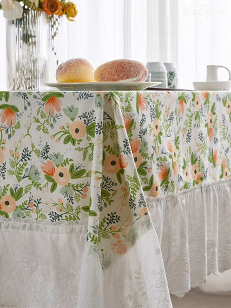 Spring Garden Tablecloth