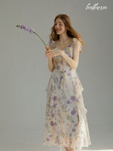 Lilac Meadow Blooms Dress