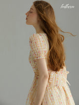 Citrus Blossom Cottage Dress