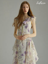 Lilac Meadow Blooms Dress