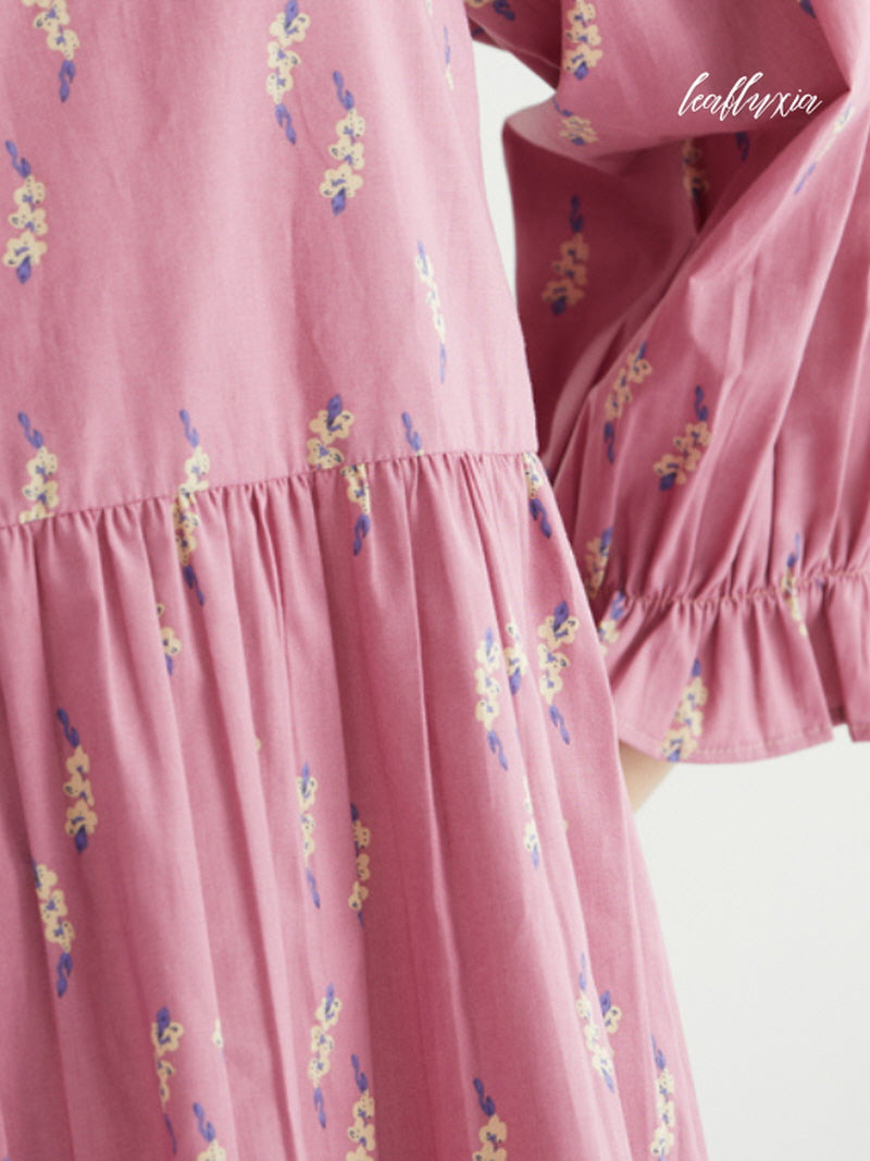 Moonlit Garden Pajama Dress