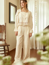 Cottage Lace Pajama Set