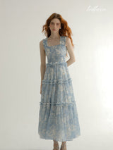 Blue Sky Blossom Dress