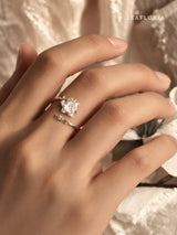 Jasmine Vine Adjustable Ring | 925 Sterling Silver