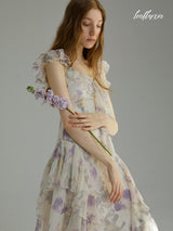 Lilac Meadow Blooms Dress