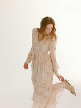 Rosewater Ruffle Dress