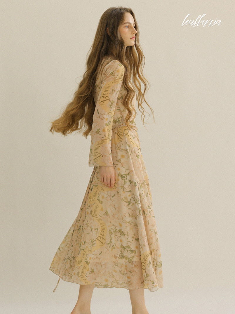 Amber Floral Long Dress