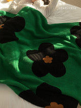 Meadow Bloom Knit Blanket