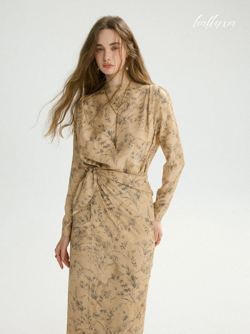 Autumn Herb Reverie Dress