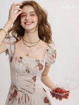 Petal Serenade Mini Dress