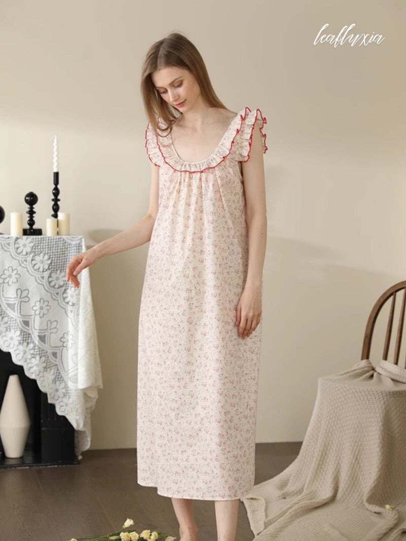Soft Garden Home Dress