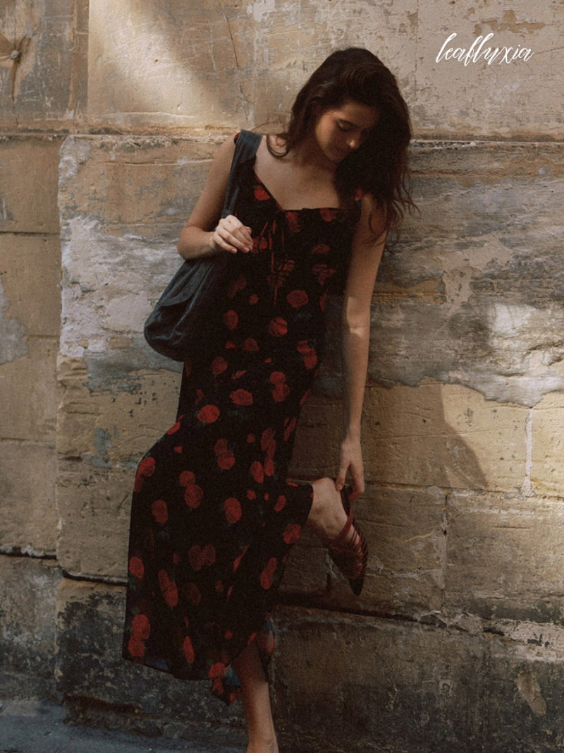 Midnight Rose Reverie Dress