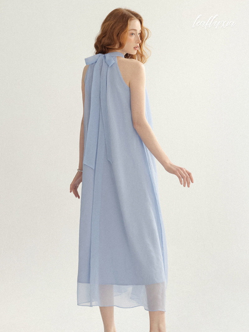 Celestial Blue Midi Dress