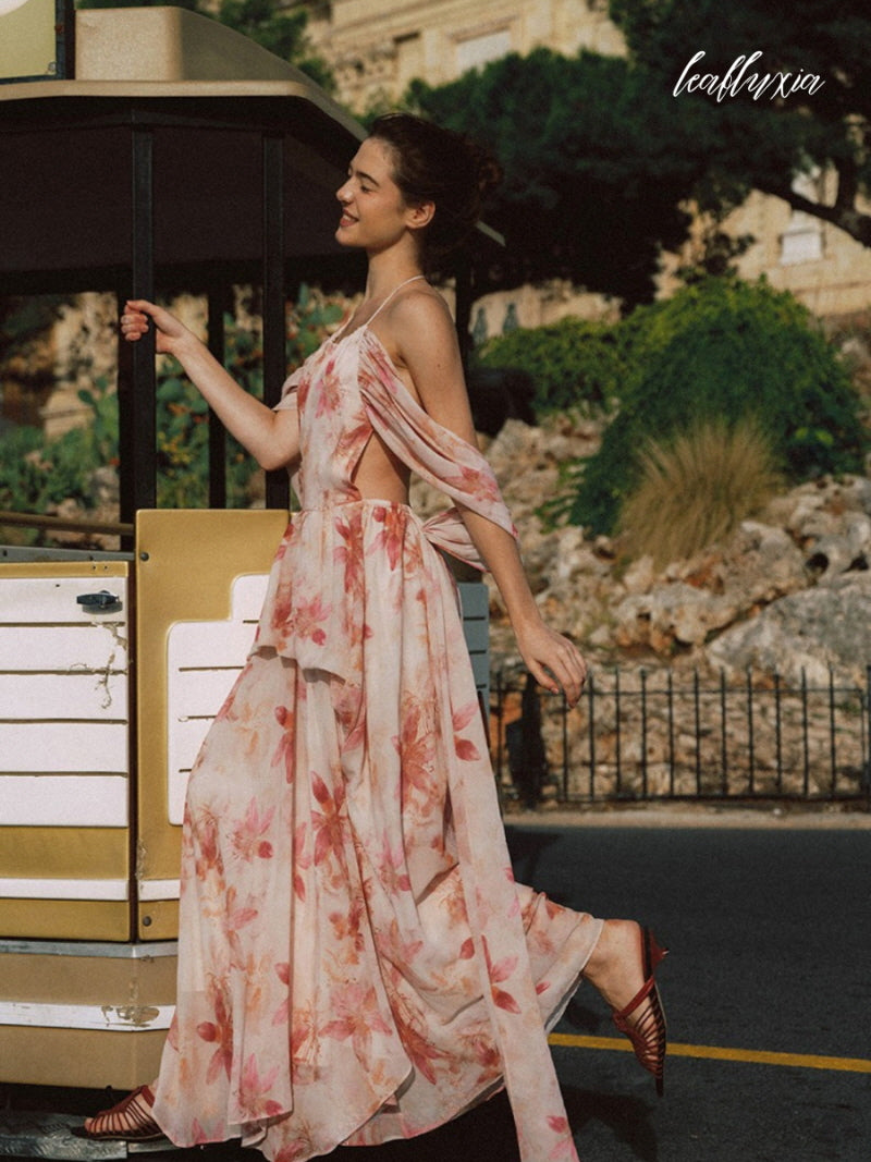 Rosé Marina Whisper Dress