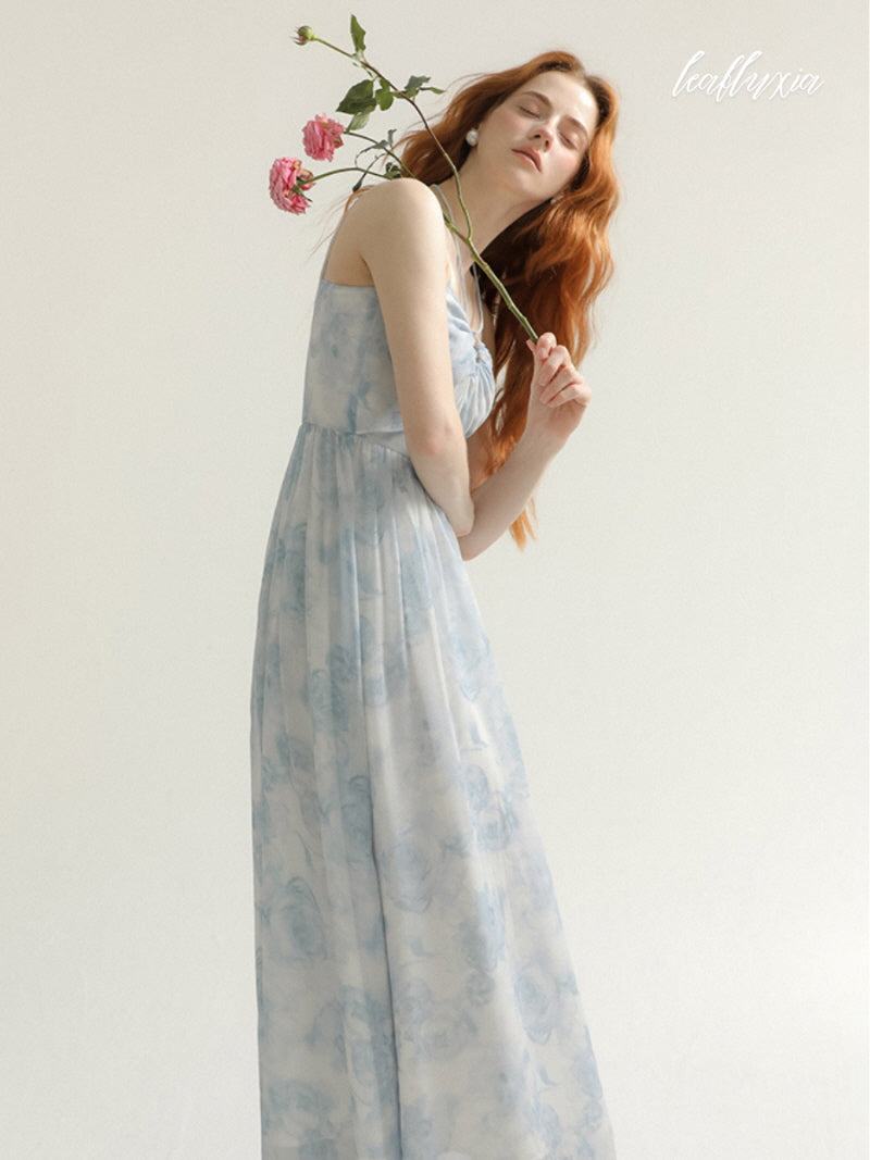 Blue Petal Reverie Dress