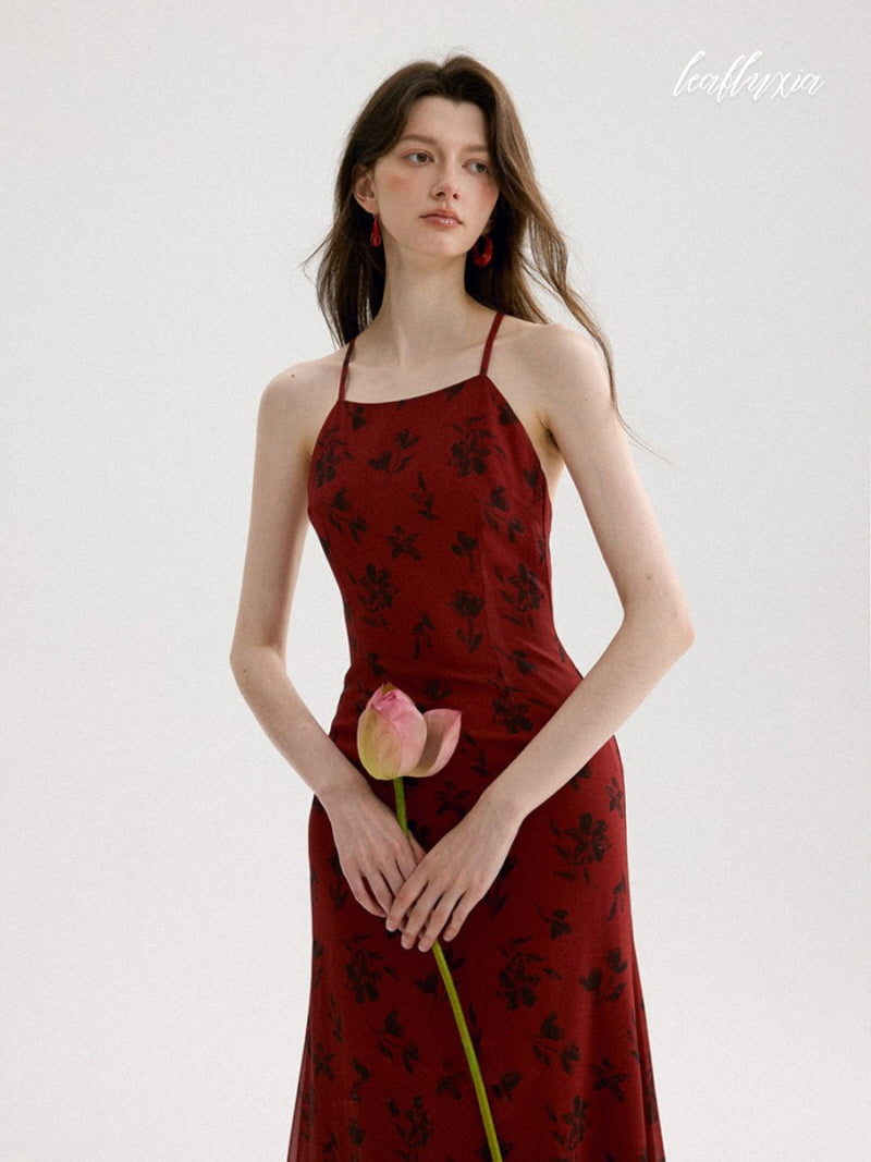 Rosé Noir Reverie Dress